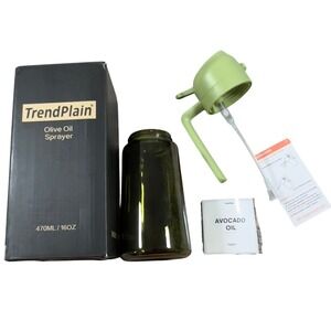 TrendPlain 16 Oz‎ Olive Oil Pour Spray Kitchen Gadget Air Fryer Accessory Grill